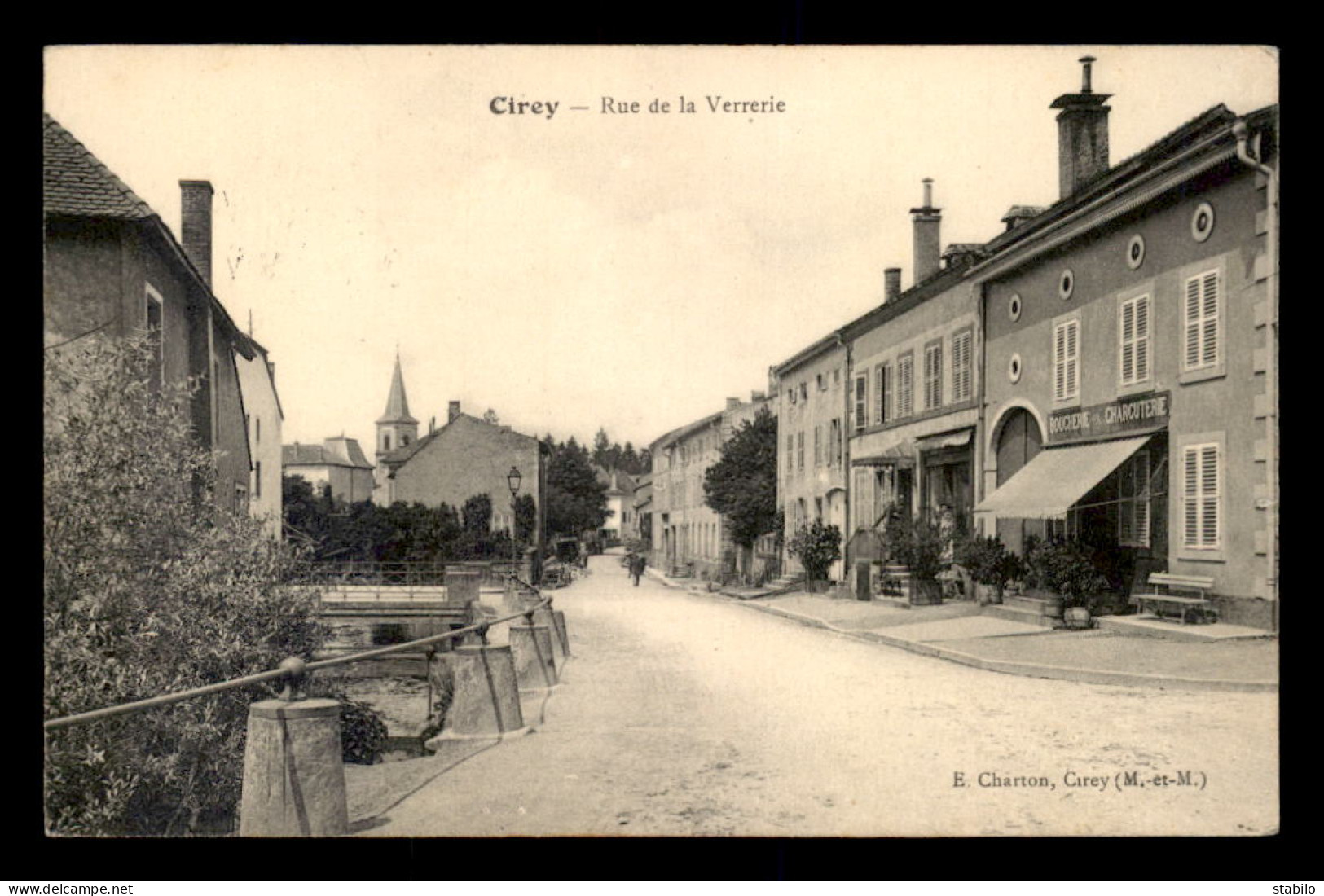 54 - CIREY - RUE DE LA VERRERIE - Cirey Sur Vezouze