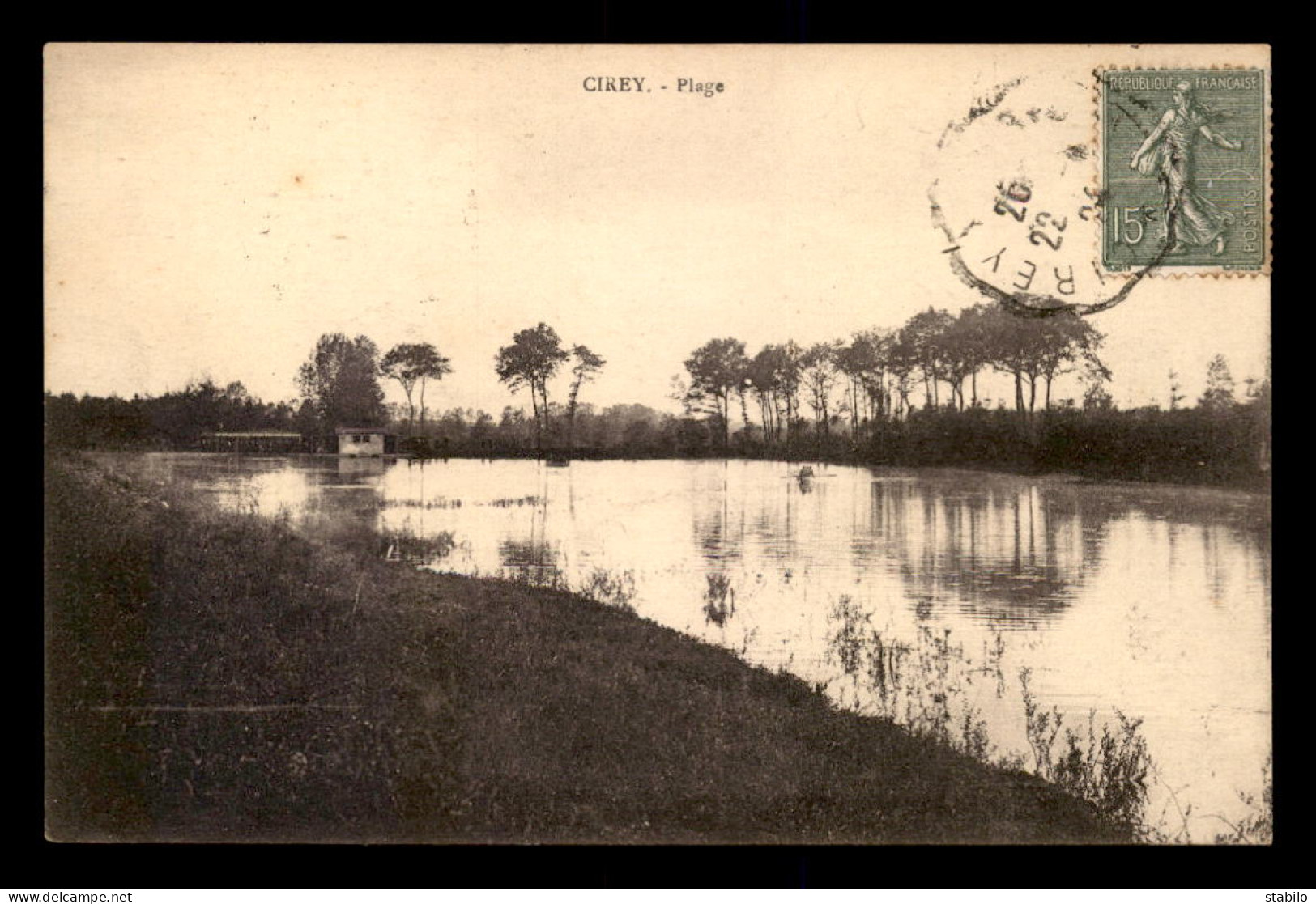 54 - CIREY - LA PLAGE - Cirey Sur Vezouze