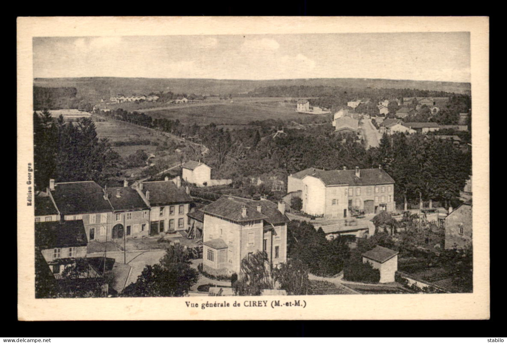 54 - CIREY - VUE GENERALE - Cirey Sur Vezouze