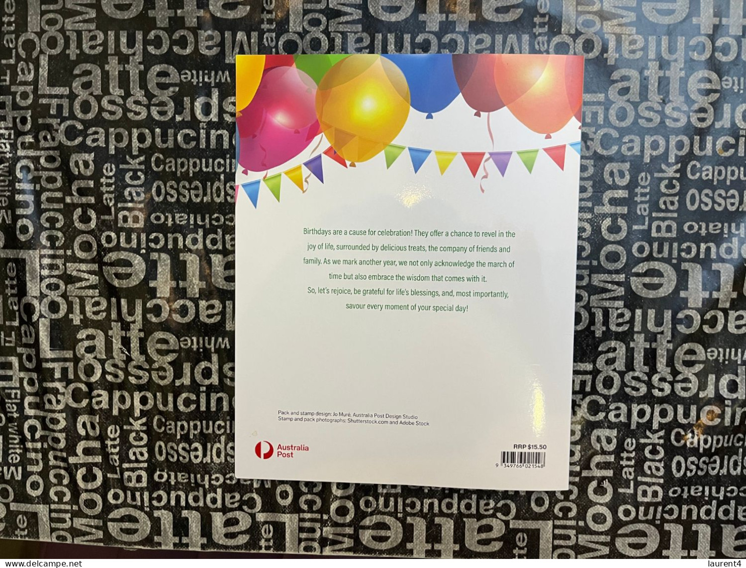(side) (5-4-2024) Australia Post - Birthday NOT Released Officially Yet - Presentation Pack (with Mini-sheet) $1.50 Rate - Presentation Packs