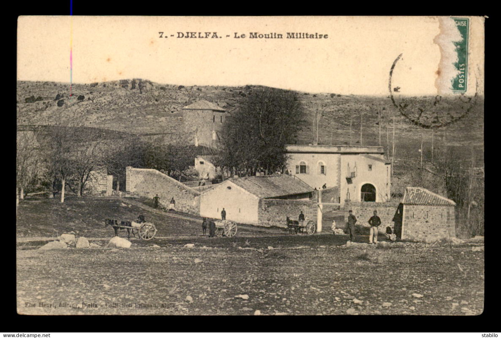 ALGERIE - SAHARA - DJELFA - LE MOULIN MILITAIRE - Djelfa