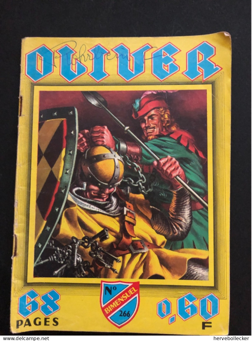 Oliver - BD De Poche - Édition Impéria N°266  - 1969 - Otros & Sin Clasificación