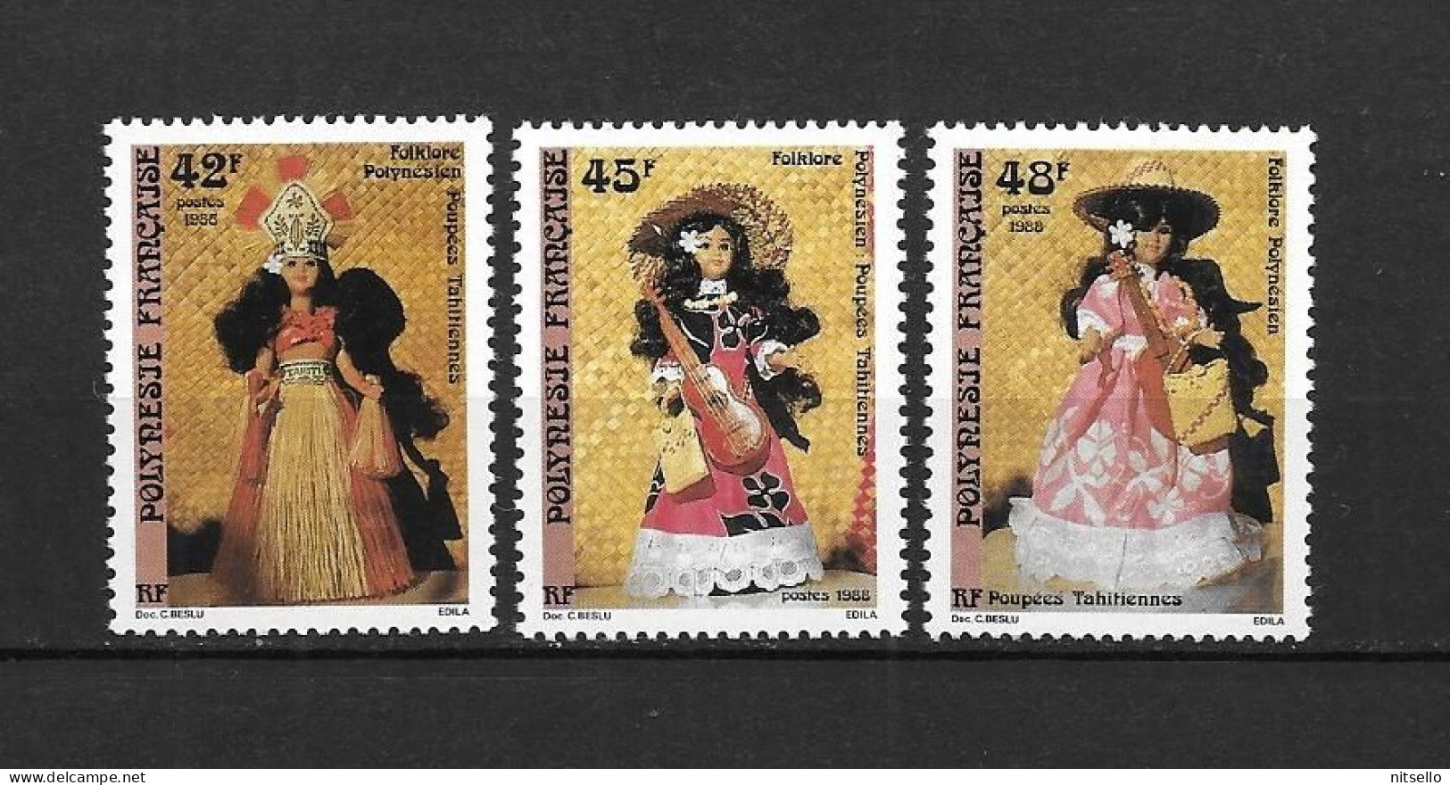 LOTE 2202 D /// (C050)  POLINESIA FRANCESA  - YVERT Nº: 307/309 **MNH    ¡¡¡ OFERTA - LIQUIDATION - JE LIQUIDE !!! - Nuevos