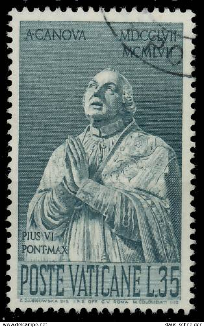 VATIKAN 1958 Nr 298 Gestempelt X401636 - Used Stamps