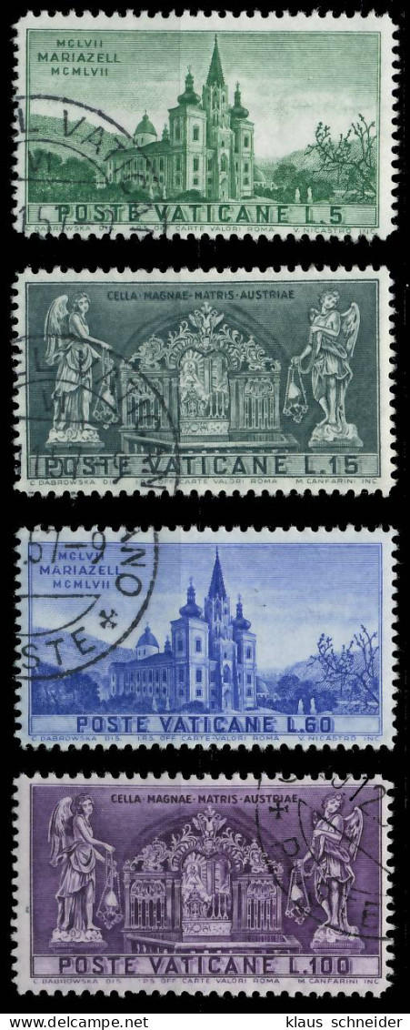 VATIKAN 1957 Nr 276-279 Gestempelt X4016CE - Used Stamps