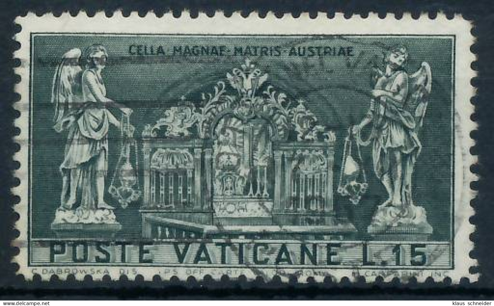 VATIKAN 1957 Nr 277 Gestempelt X4016EE - Used Stamps