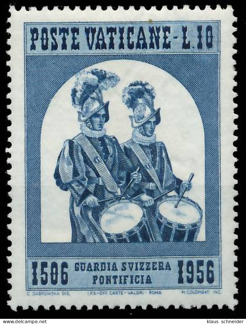 VATIKAN 1956 Nr 252 Postfrisch SF6DBCA - Unused Stamps