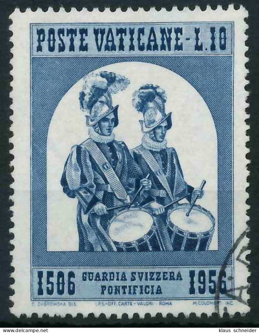 VATIKAN 1956 Nr 252 Gestempelt X4048E2 - Used Stamps