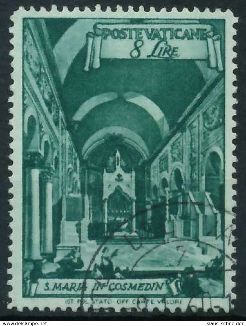 VATIKAN 1949 Nr 152C Gestempelt X404B0A - Used Stamps