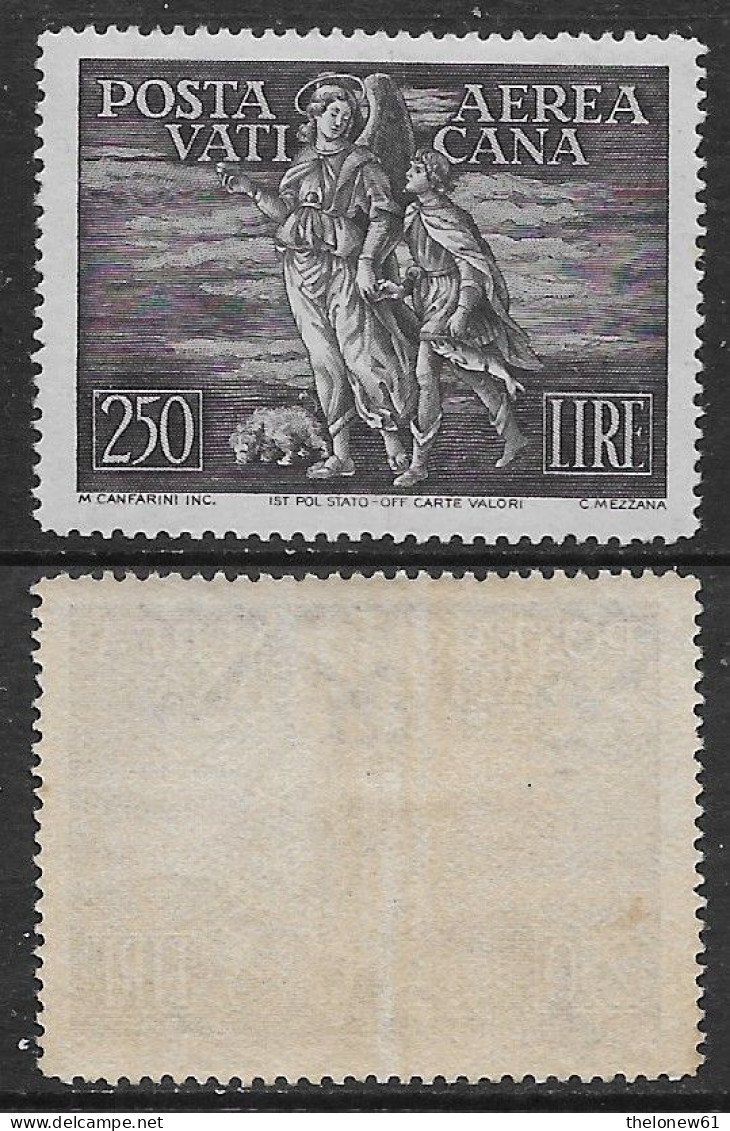 Vaticano Vatican 1948 Arcangelo E Tobiolo Aerea L250 Sa N.A16 Nuovo Integro MNH ** - Posta Aerea