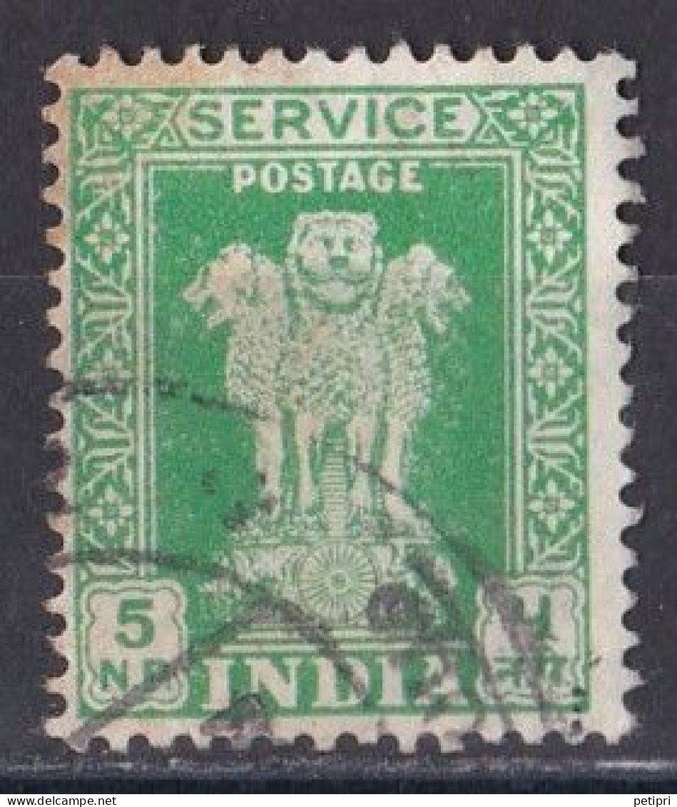 Inde  - Timbre De Service  Y&T N°  17  Oblitéré - Timbres De Service