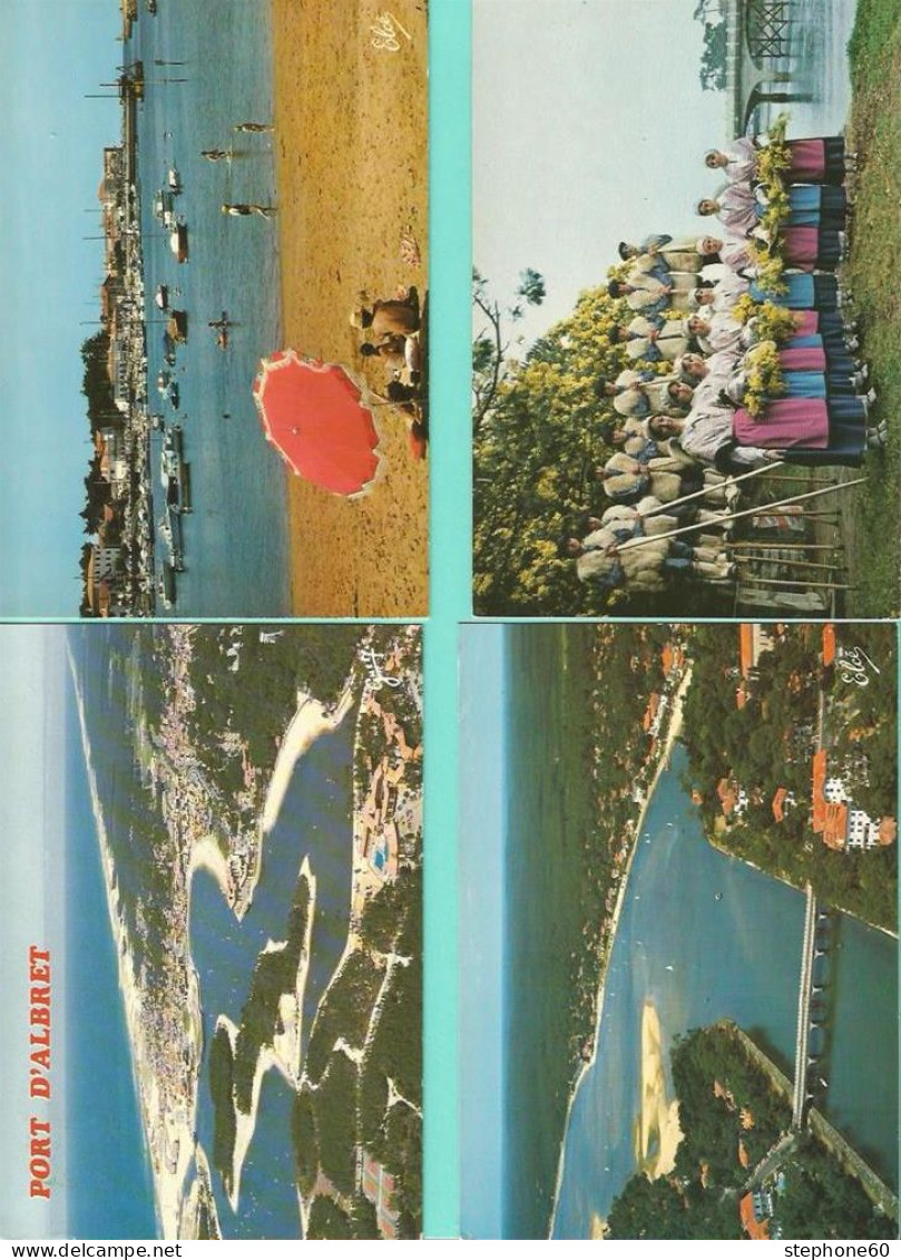 1lo-a611 LANDES Dep 40 - Lot 400 CPM / CPSM ( J'en Ajoute 50 En Plus ) - 100 - 499 Postcards