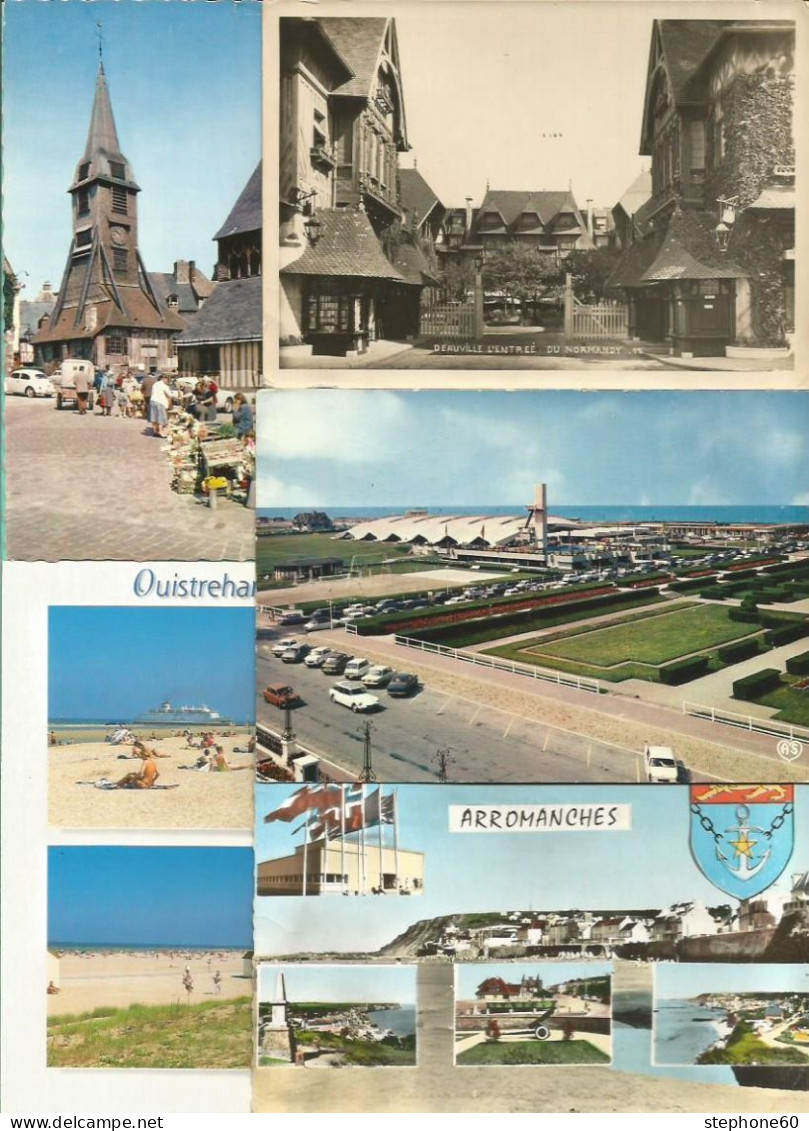 1lo-a610 CALVADOS Dep 14 - Lot 400 CPM / CPSM ( J'en Ajoute 50 En Plus ) - 100 - 499 Postales