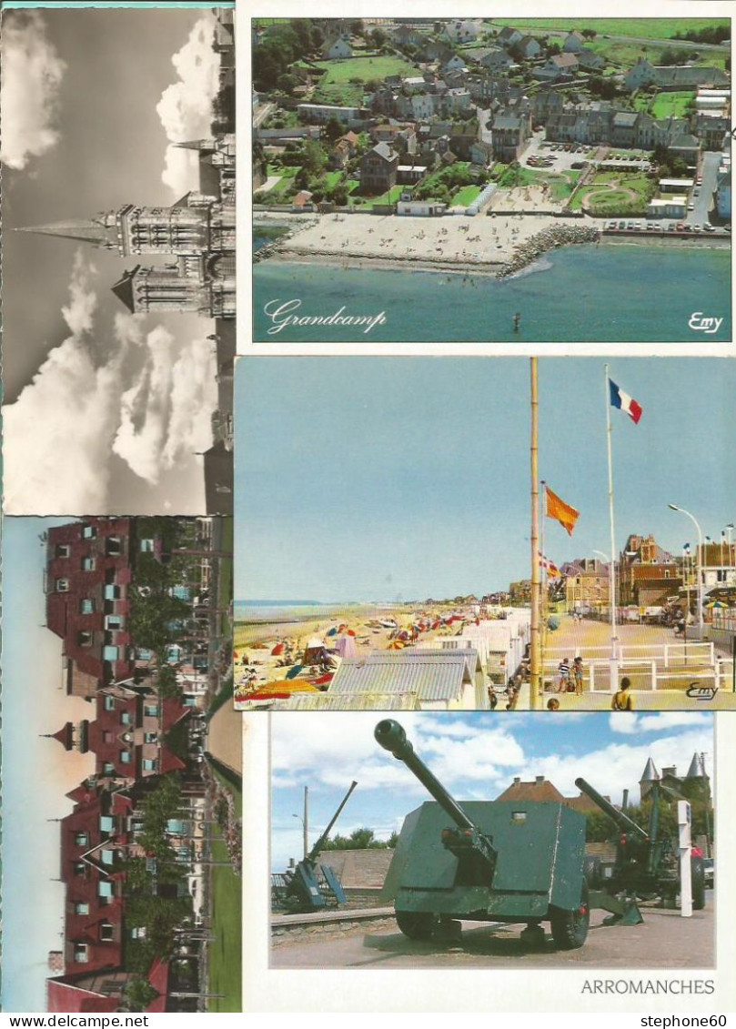 1lo-a610 CALVADOS Dep 14 - Lot 400 CPM / CPSM ( J'en Ajoute 50 En Plus ) - 100 - 499 Postcards