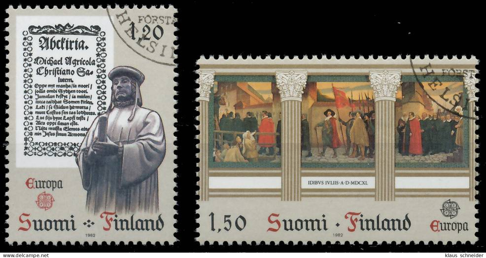 FINNLAND 1982 Nr 899-900 Gestempelt X5B523A - Used Stamps