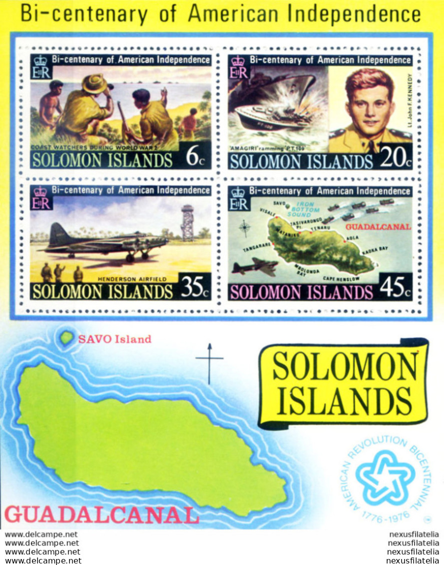 200° Dell'indipendenza USA 1976. - Isole Salomone (...-1978)