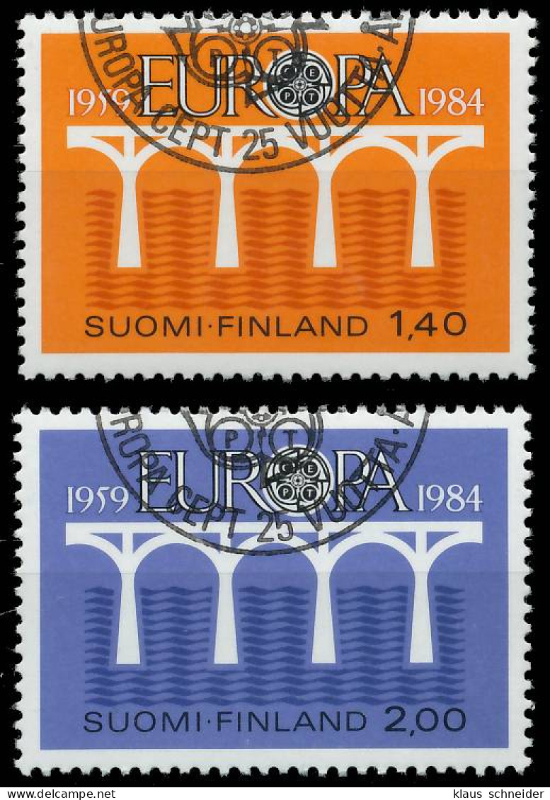 FINNLAND 1984 Nr 944-945 Gestempelt X5B9412 - Used Stamps