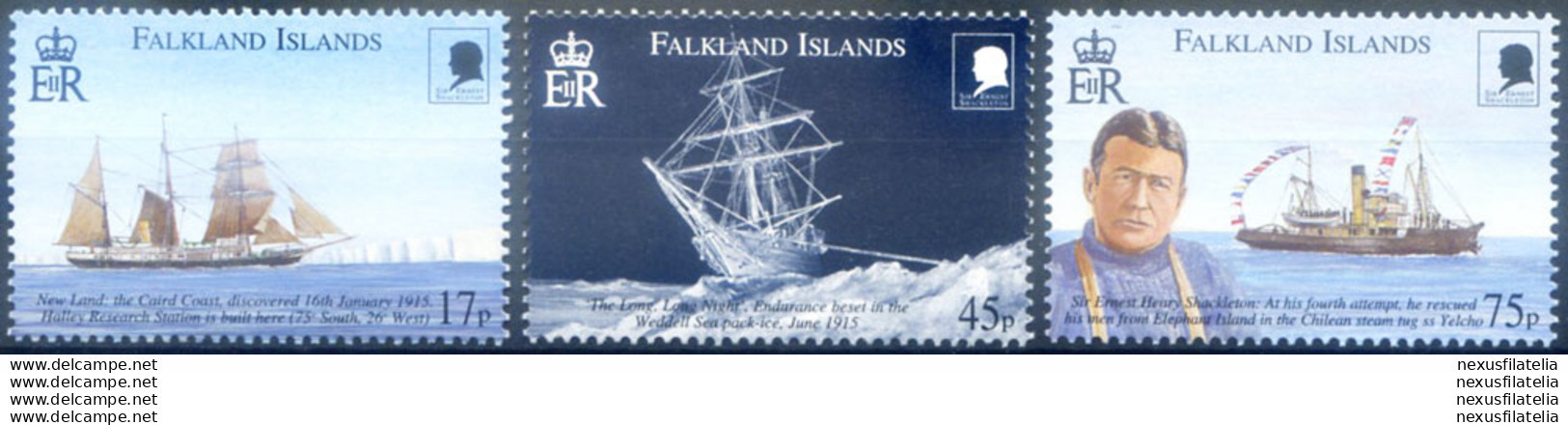 Ernest Shackleton 2000. - Falkland