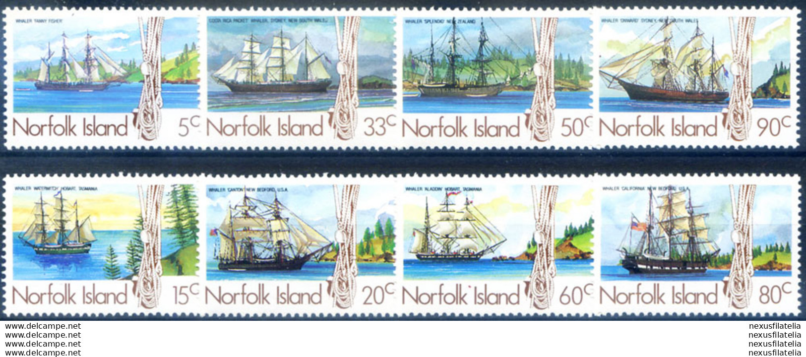 Velieri 1985. - Isola Norfolk