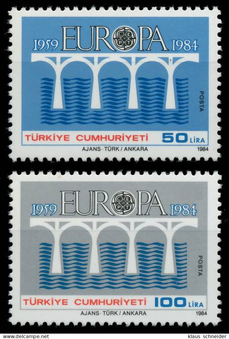 TÜRKEI 1984 Nr 2667-2668 Postfrisch X5B96DE - Unused Stamps