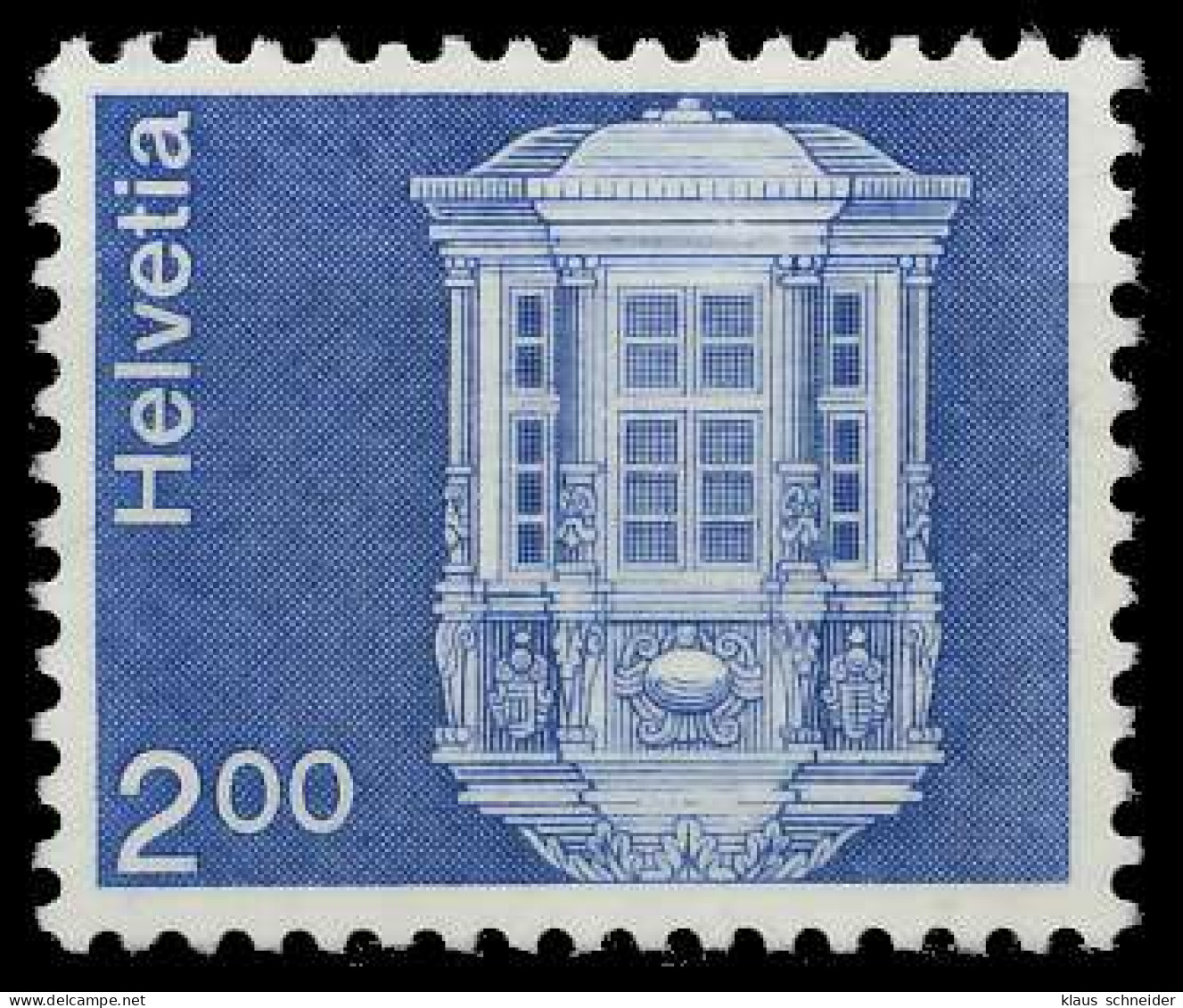 SCHWEIZ 1974 Nr 1038v Postfrisch S2D4086 - Neufs