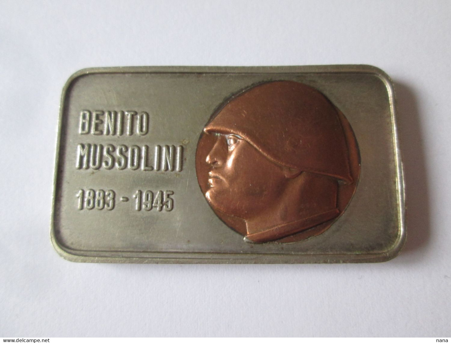 Medaille Commemorative Benito Mussolini 1883-1945/Benito Mussolini Commemotative Medal 1883-1945 - Italy