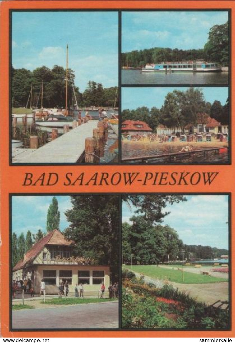 89248 - Bad Saarow-Pieskow - U.a. Sampferanlegestelle Schwanenwiese - Ca. 1980 - Bad Saarow