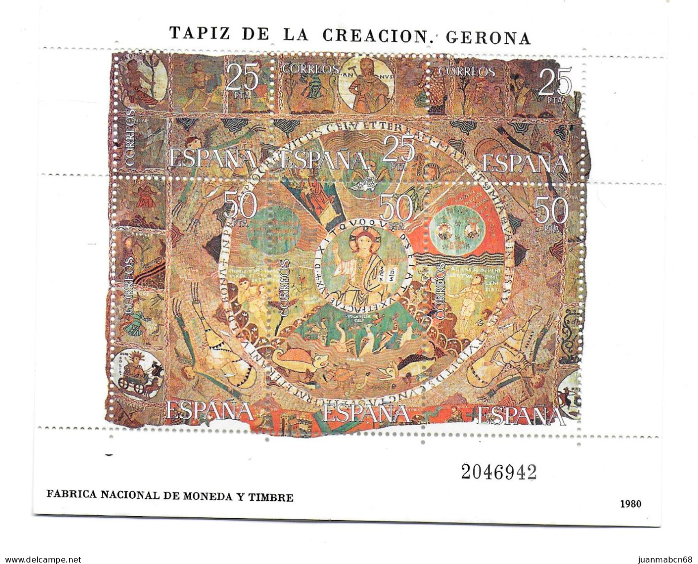 Lote De 590 Sellos (1980/1989) - Collezioni