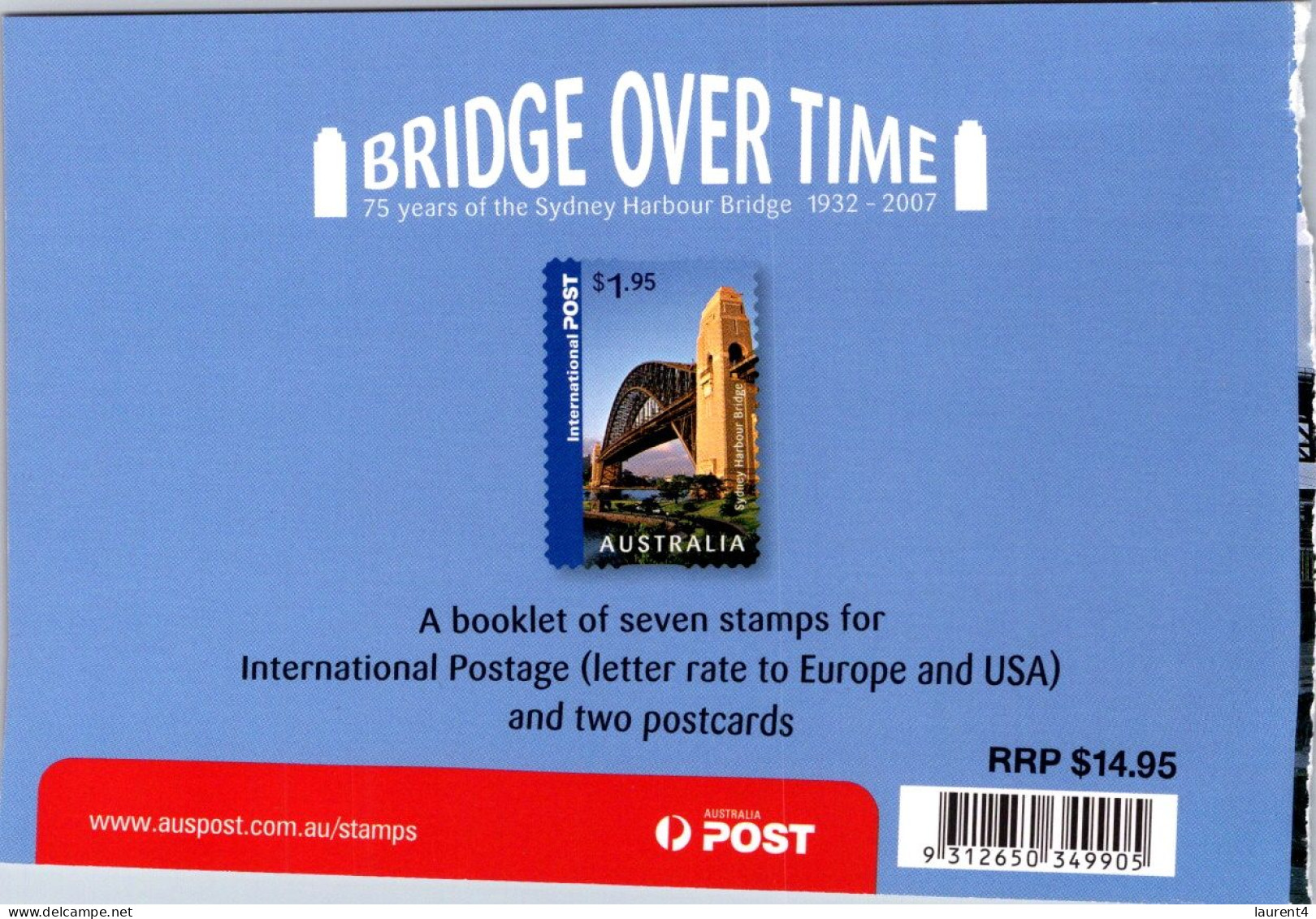 5-4-2024 (1 Z 10) Australia - 2 Special "card" For Advertising "personalised" Stamp Printing By Australia Post - Sydney