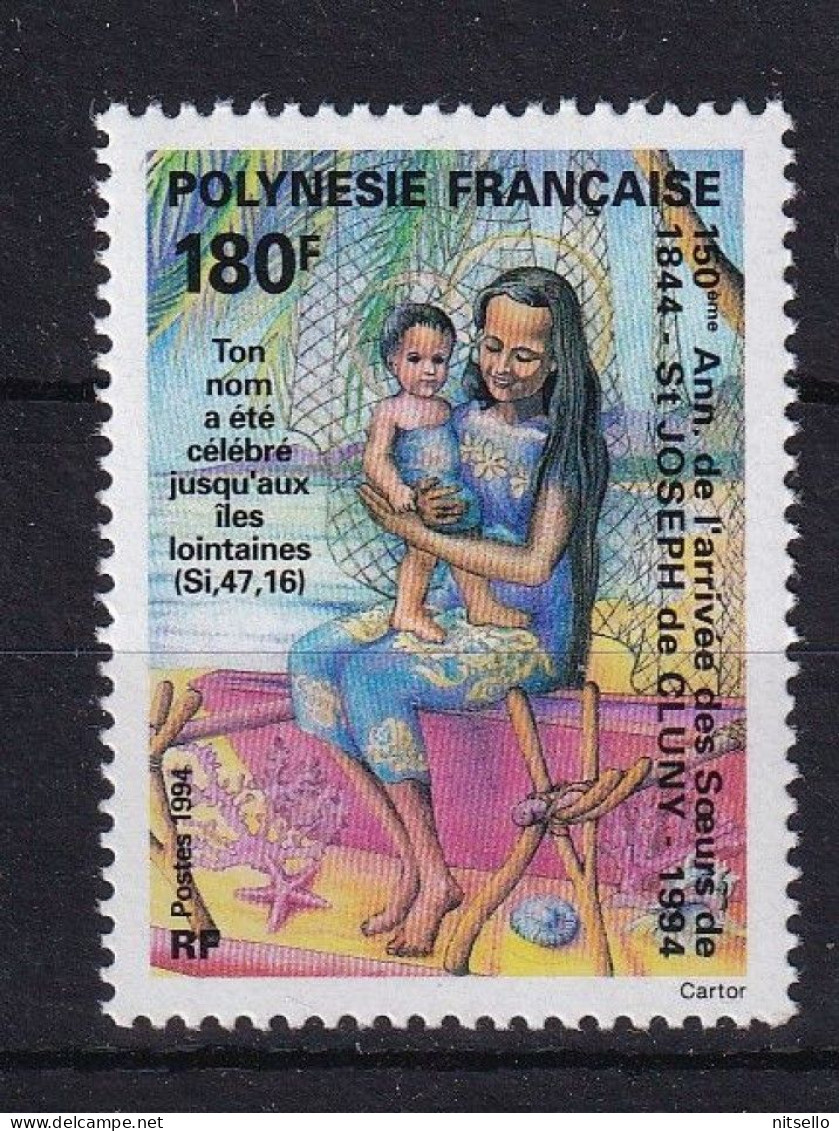 LOTE 2202 D /// (C055)  POLINESIA FRANCESA  - YVERT Nº: 454 **MNH    ¡¡¡ OFERTA - LIQUIDATION - JE LIQUIDE !!! - Unused Stamps