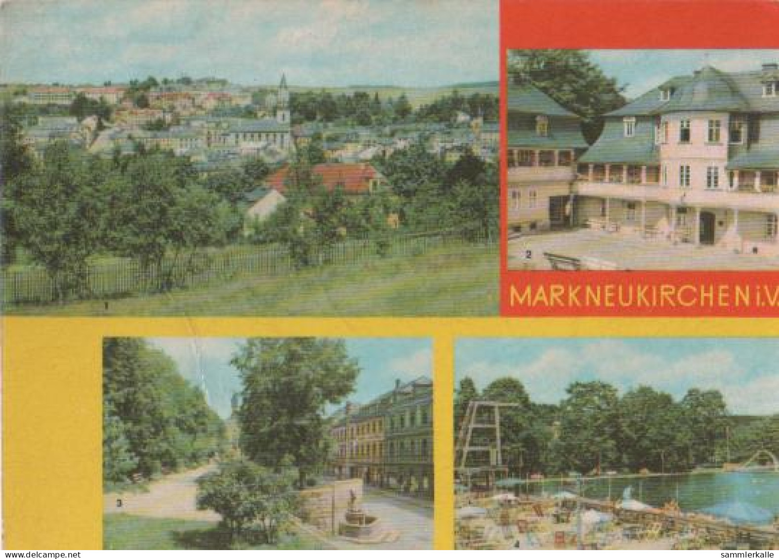 19071 - Wernitzgrün - Markneukirchen U.a. Rudolf-Thiele-Bad - 1965 - Markneukirchen