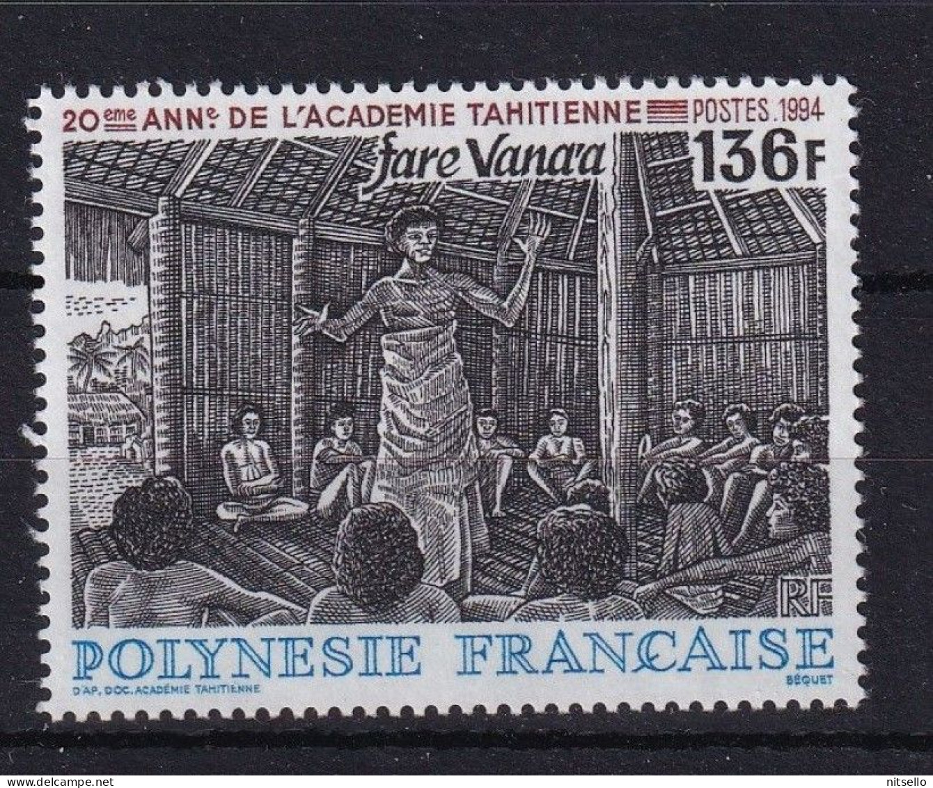 LOTE 2202 D /// (C060)  POLINESIA FRANCESA  - YVERT Nº: 457 **MNH    ¡¡¡ OFERTA - LIQUIDATION - JE LIQUIDE !!! - Unused Stamps