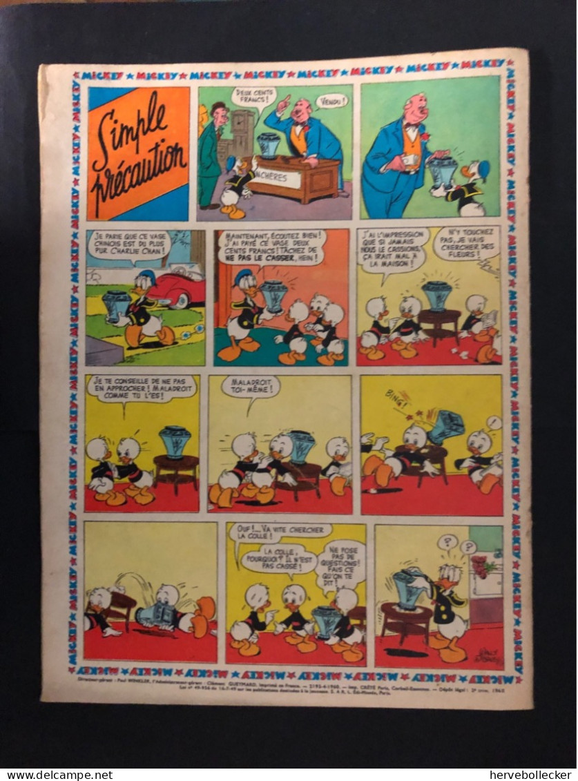 Le Journal De Mickey - Nouvelle Série - Hebdomadaire N° 417 - 1960 - Sonstige & Ohne Zuordnung