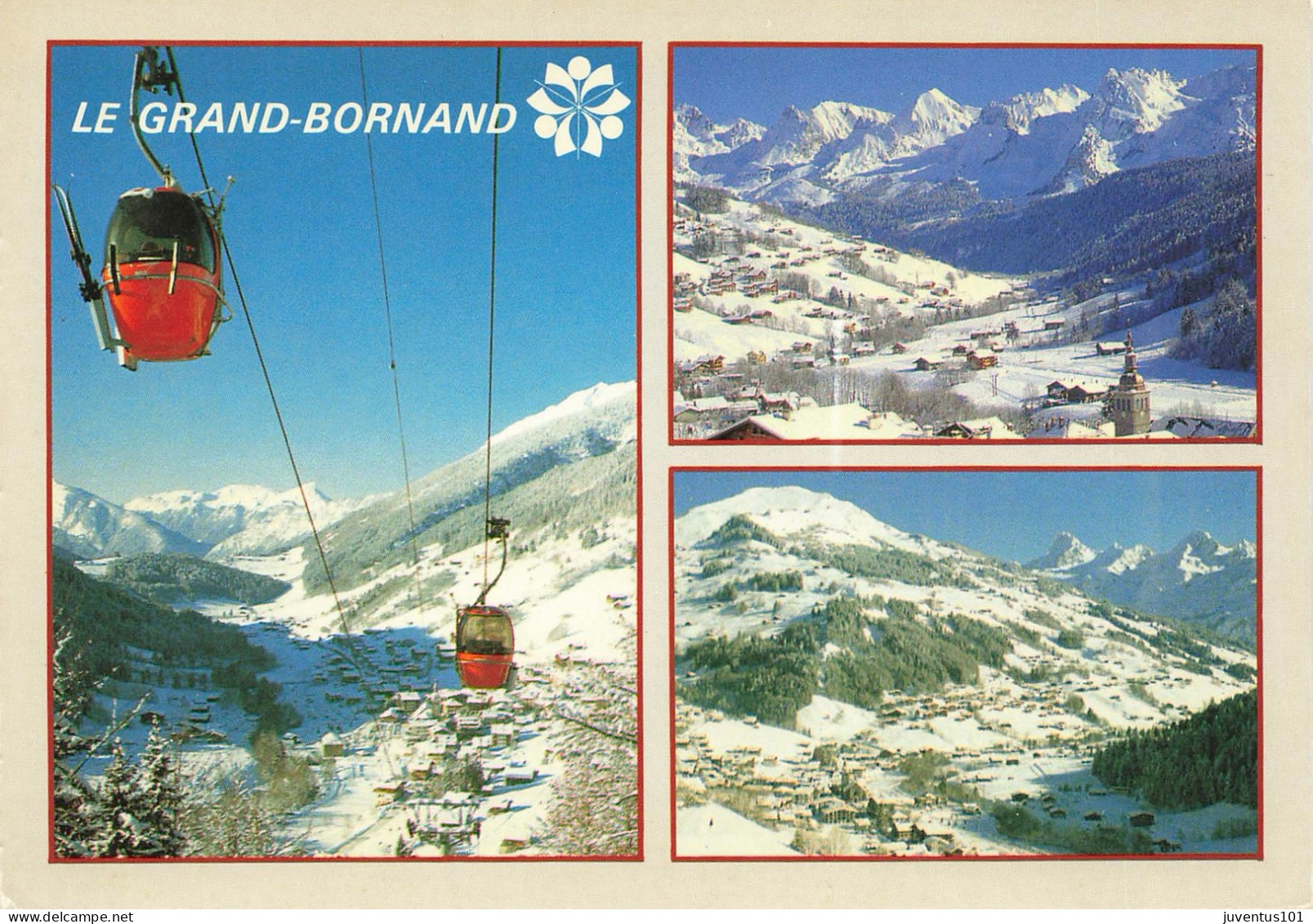 CPSM Le Grand Bornand-Multivues-Timbre   L2824 - Le Grand Bornand