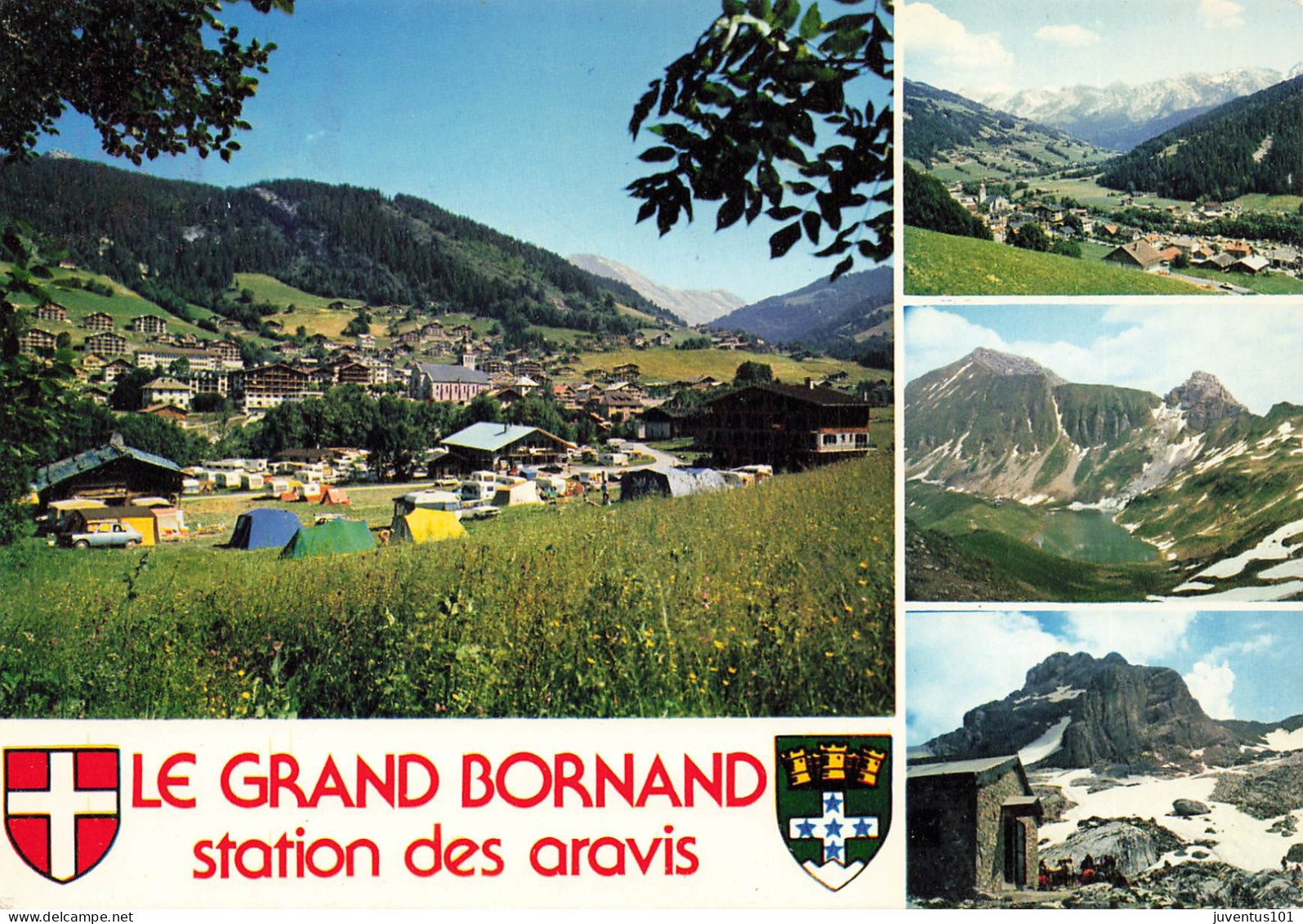 CPSM Le Grand Bornand-Multivues-Timbre   L2824 - Le Grand Bornand