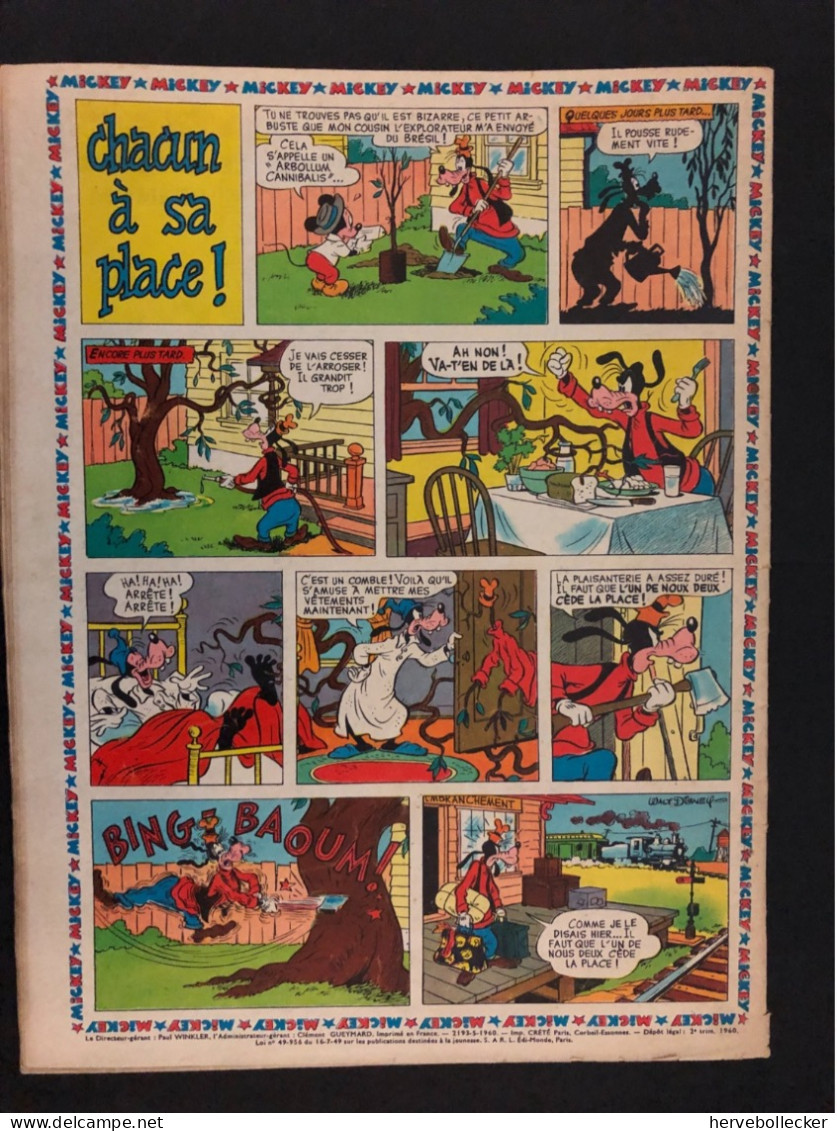 Le Journal De Mickey - Nouvelle Série - Hebdomadaire N° 418 - 1960 - Sonstige & Ohne Zuordnung