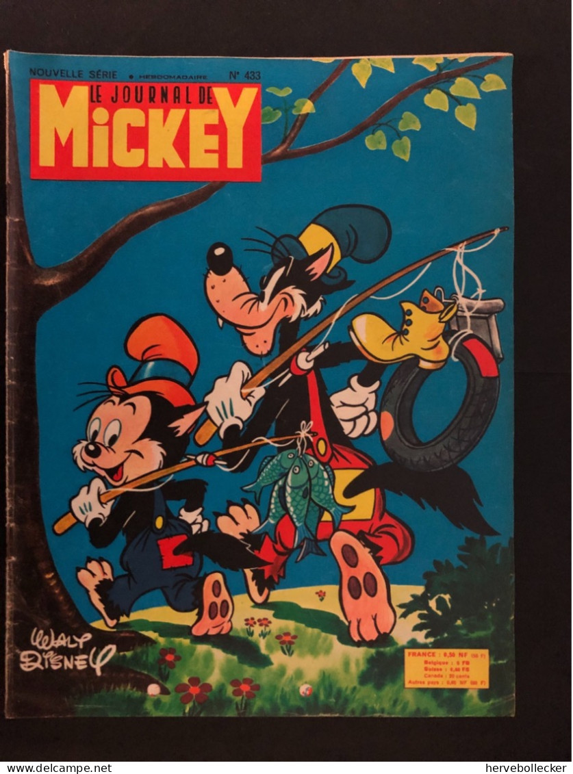 Le Journal De Mickey - Nouvelle Série - Hebdomadaire N° 433 - 1960 - Altri & Non Classificati