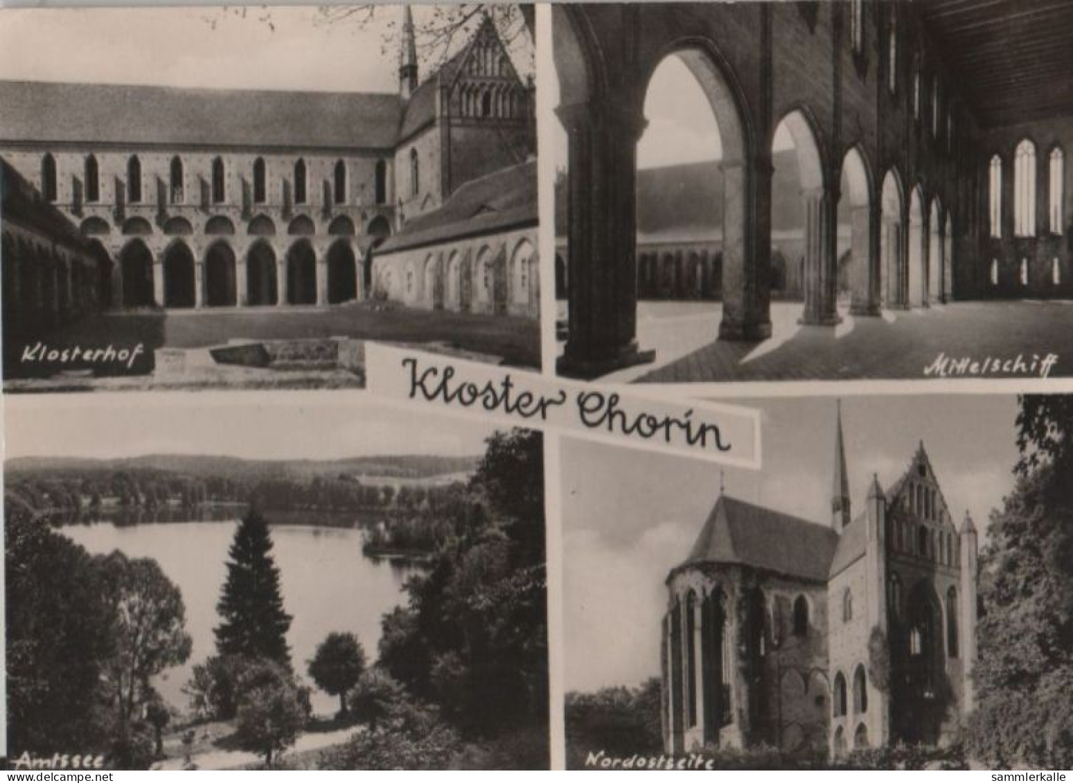 43841 - Chorin - Kloster, U.a. Klosterhof - 1967 - Chorin