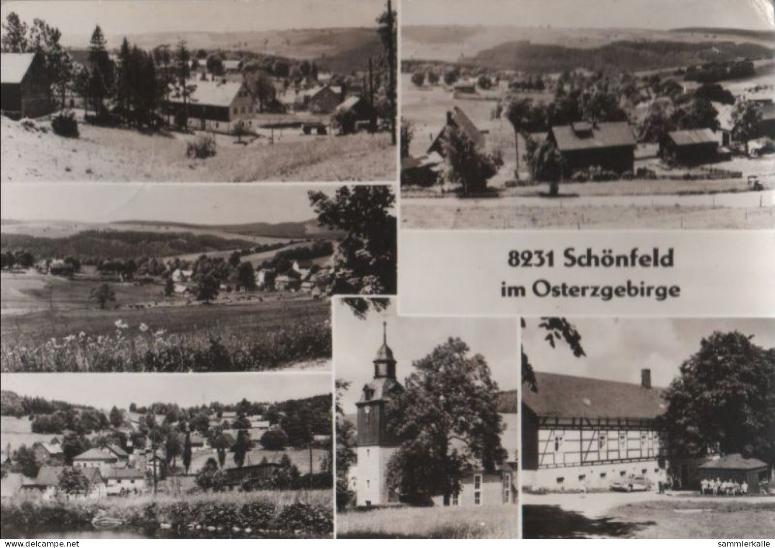 55239 - Schmiedeberg-Schönfeld - Mit 6 Bildern - 1973 - Schmiedeberg (Erzgeb.)