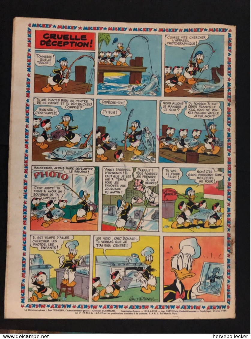 Le Journal De Mickey - Nouvelle Série - Hebdomadaire N° 372 - 1960 - Autres & Non Classés