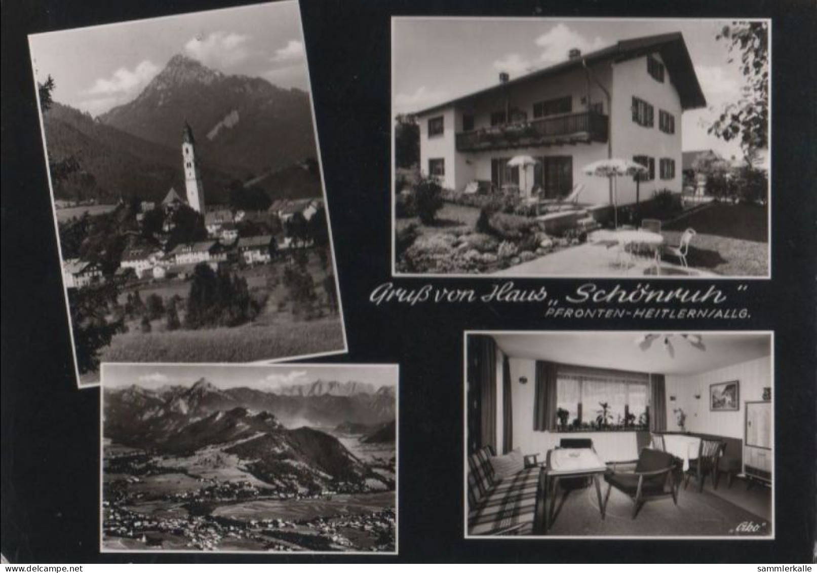 43348 - Pfronten - Heitlern, Haus Schönruh - 1965 - Pfronten