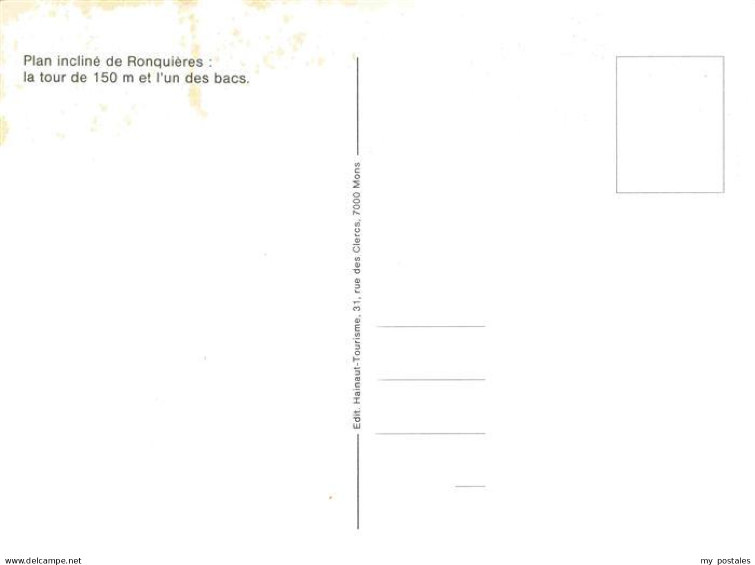 73969302 Braine-le-Comte Plan Incliné De Ronquières - Braine-le-Comte