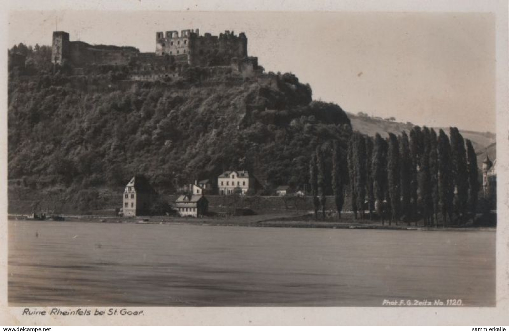 71606 - St. Goar, Burg Rheinfels - Ca. 1955 - St. Goar