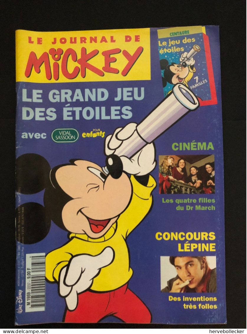 Le Journal De Mickey - Hebdomadaire N° 2237 - 1995 - Disney