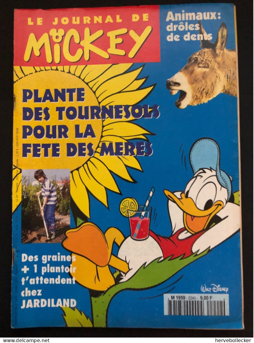 Le Journal De Mickey - Hebdomadaire N° 2240 - 1995 - Disney