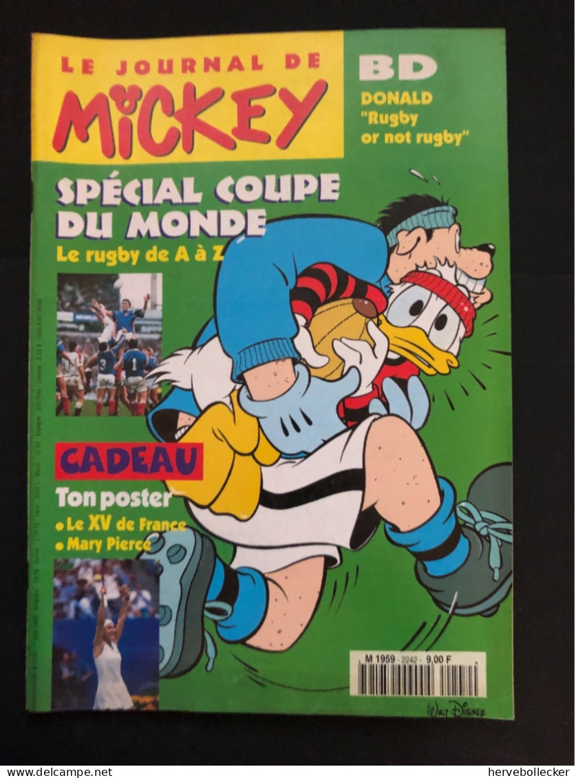 Le Journal De Mickey - Hebdomadaire N° 2242 - 1995 - Disney