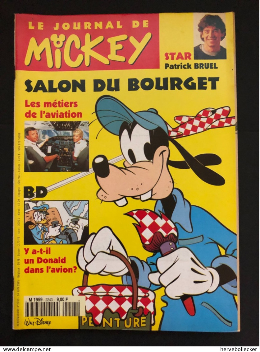 Le Journal De Mickey - Hebdomadaire N° 2243 - 1995 - Disney