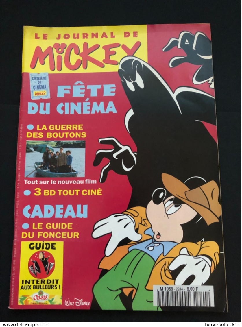 Le Journal De Mickey - Hebdomadaire N° 2244 - 1995 - Disney