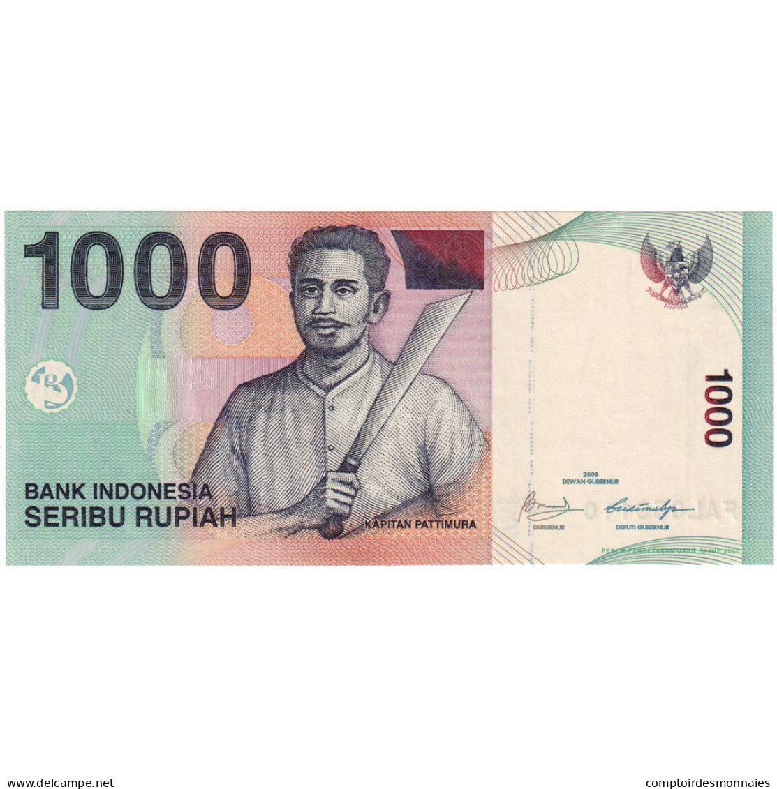 Indonésie, 1000 Rupiah, 2009, KM:141f, NEUF - Indonesien