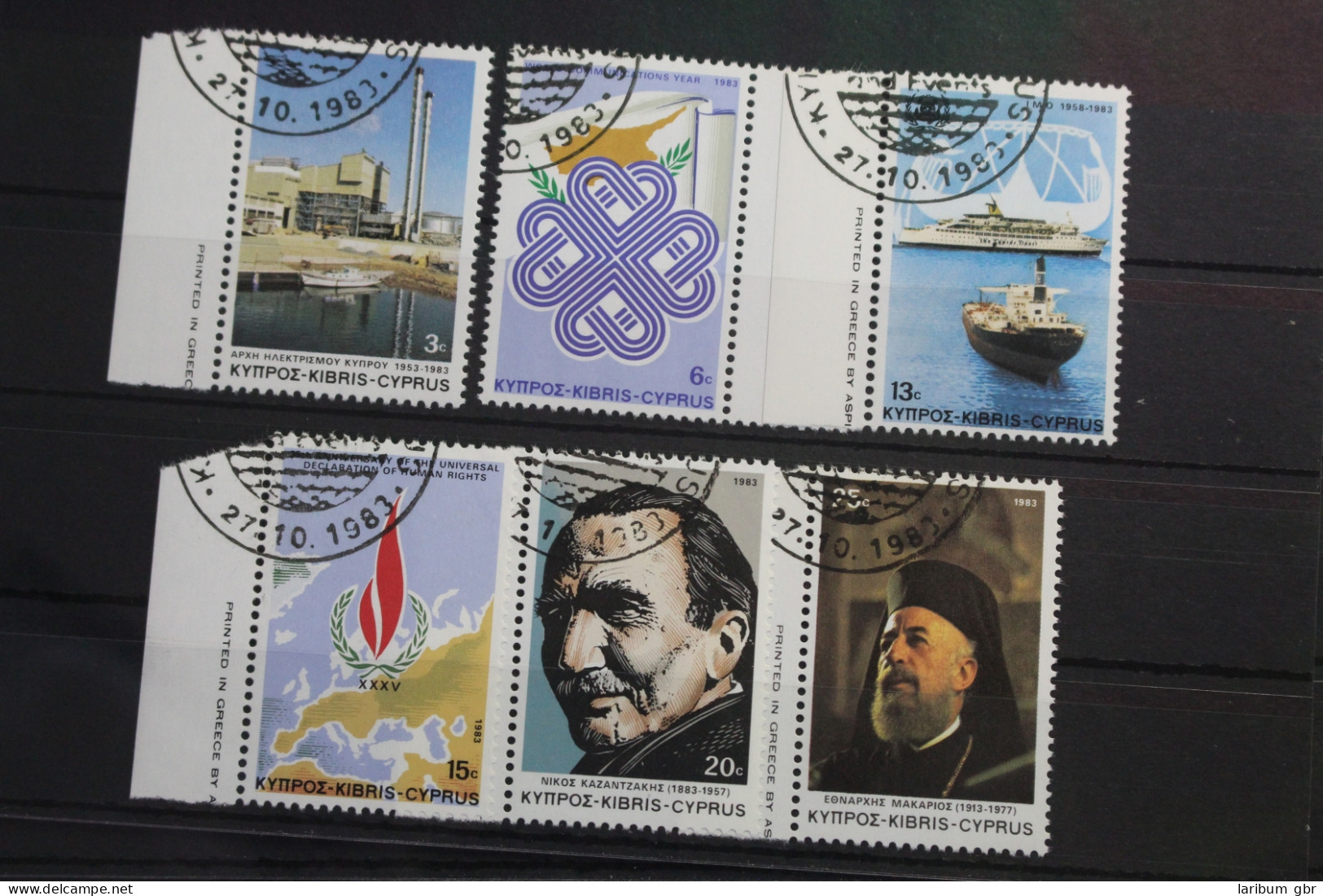 Zypern 599-604 Gestempelt #VN374 - Used Stamps